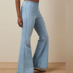 ISO American Eagle Luxe PullOn High-waisted Festival Flare Jean SMALL REGULAR